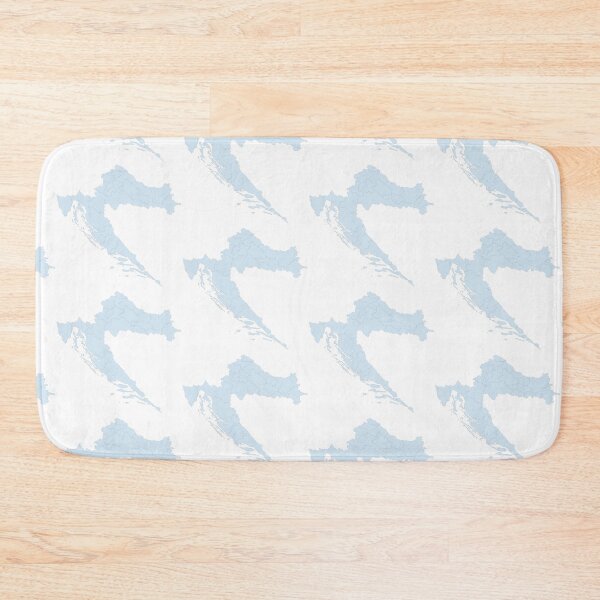 Item preview, Blue Map of Croatia designed and sold by designsbydiana7.