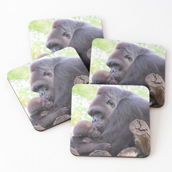 Item preview, Gorillas Calaya and baby Moke at the National Zoo designed and sold by Zoo and Nature Photography by Karie.