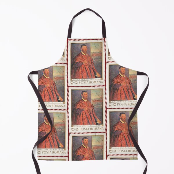 Item preview, Senator Venetian - Scoala Lui Tintoretto Painting 1969 Vintage Stamp designed and sold by StampCollection.
