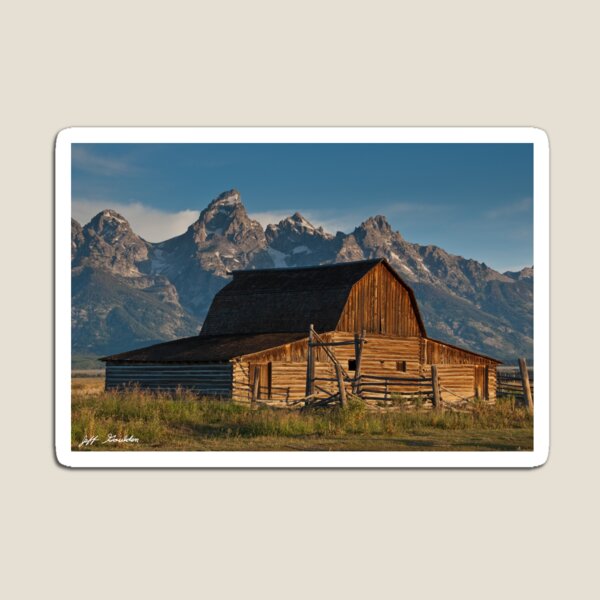 John and Bartha Moulton Barn Magnet