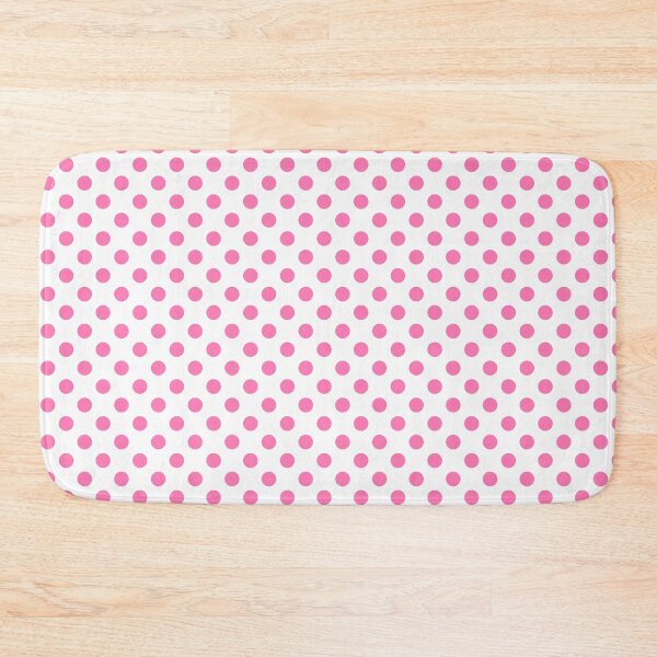 Item preview, Pink Polka Dots on White Background designed and sold by Bumblefuzzies.