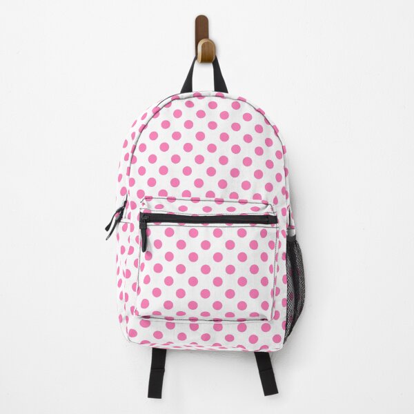 Item preview, Pink Polka Dots on White Background designed and sold by Bumblefuzzies.
