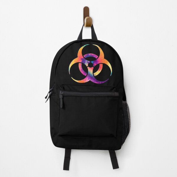 Item preview, Biohazard Symbol Tie Dye Trippy Psychedelic Design designed and sold by SoccaTamam.