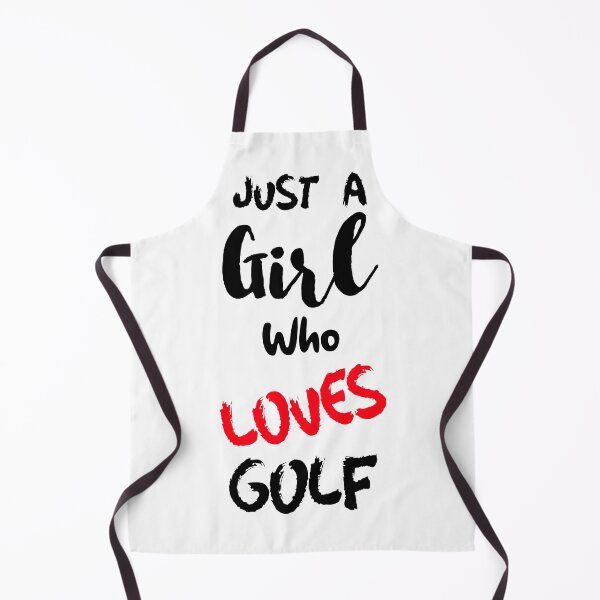 Item preview, Just A Girl Who Loves Golf designed and sold by DiscGolfTees.