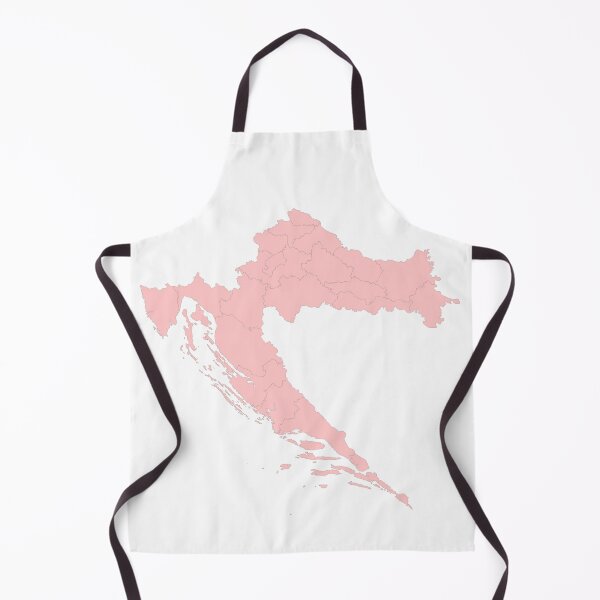 Item preview, Pink Map of Croatia designed and sold by designsbydiana7.