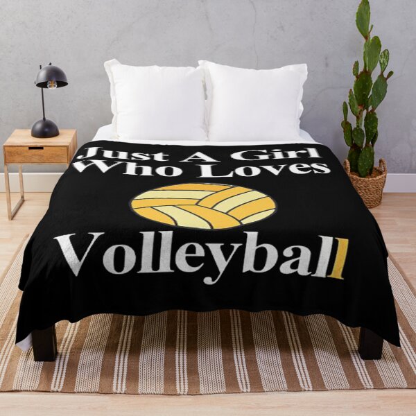 Item preview, Just A Girl Who Loves Volleyball black designed and sold by NancyArtDesigns.