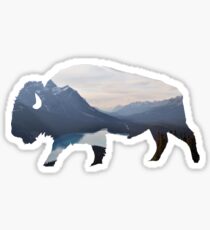 Pegatina Mountains in the Bison