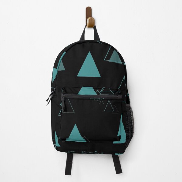 Item preview, geometric triangles with colorful seamless pattern designed and sold by The-overthinker.
