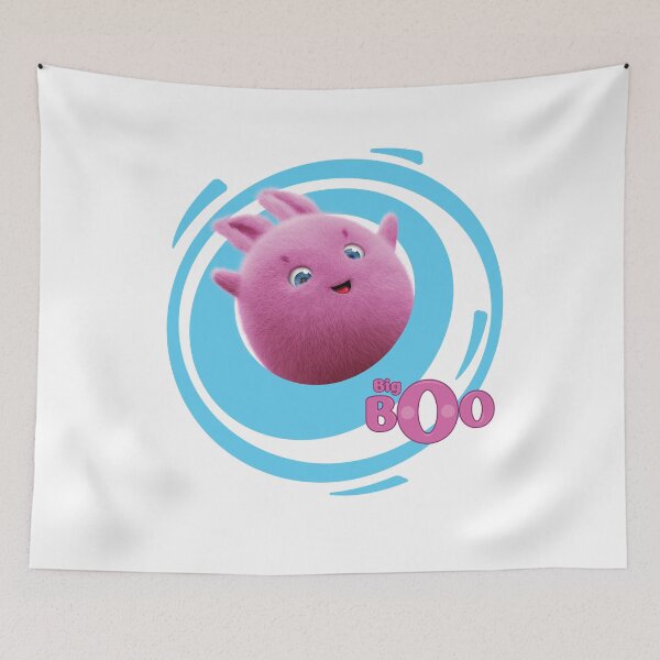 Item preview, Sunny Bunnies - Boo on blue! designed and sold by Sunny-Bunnies.