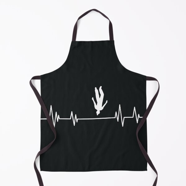 Item preview, Heartbeat skydiving - parachuting, Skydivers gift Parachute Jump Heartbeat, designed and sold by ELmezz.