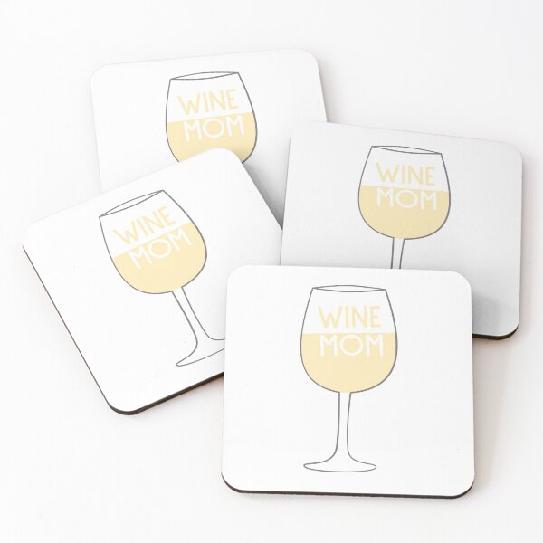 Item preview, Wine Mom - Cute White Wine Stickers and More designed and sold by itswillharris.