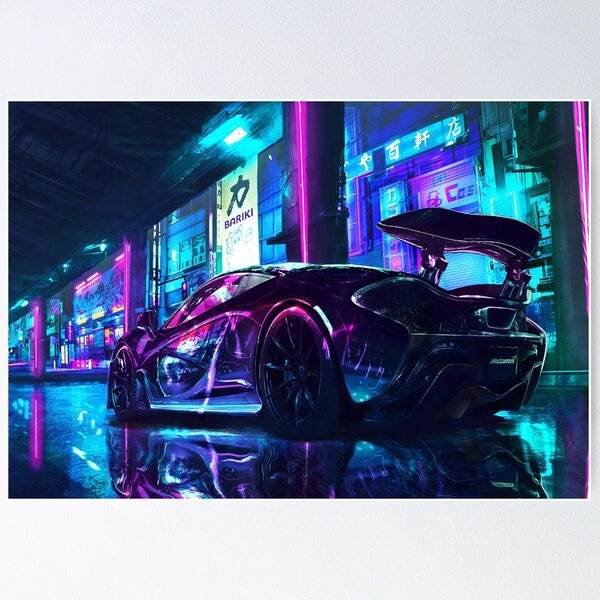 Item preview, Mclaren supercar neon designed and sold by merchpub.