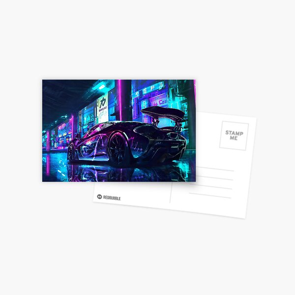 Item preview, Mclaren supercar neon designed and sold by merchpub.
