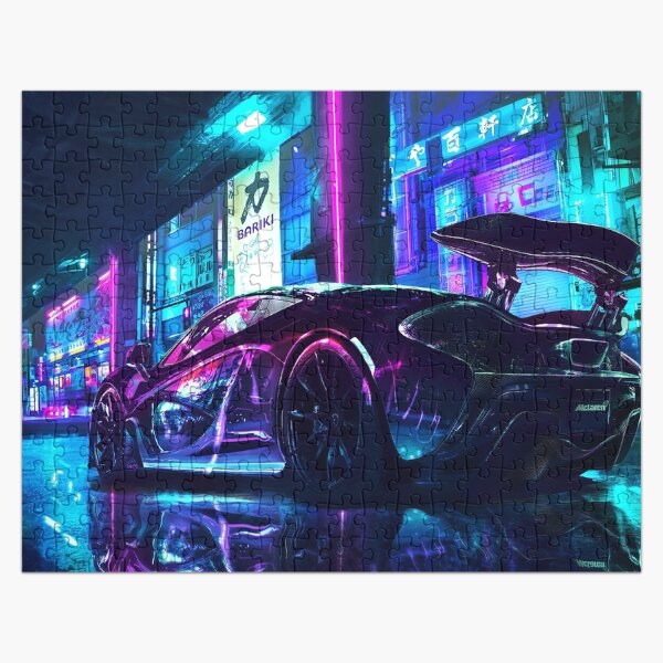Artikel-Vorschau von Mclaren Supercar Neon, designt und verkauft von merchpub.