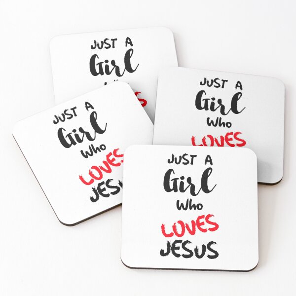 Item preview, Just A Girl Who Loves Jesus designed and sold by DiscGolfTees.