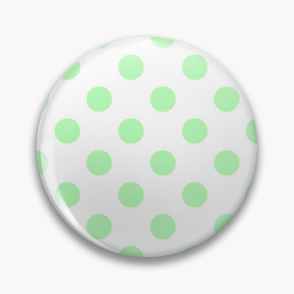 Item preview, Pastel Green Polka Dots on White Background designed and sold by Bumblefuzzies.