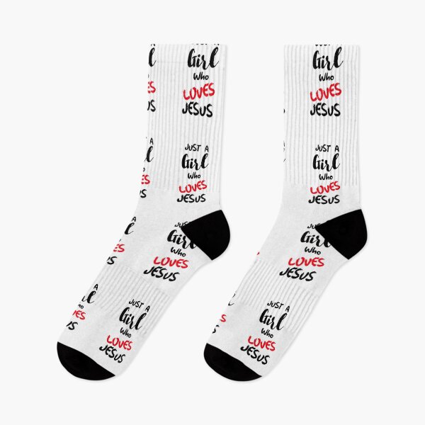 Item preview, Just A Girl Who Loves Jesus designed and sold by DiscGolfTees.