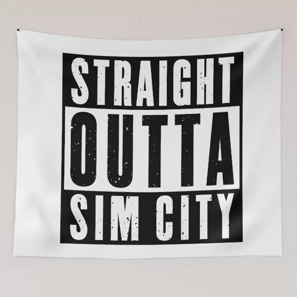 Item preview, The Sims Straight Outta Sim City designed and sold by CosmicFoxDesign.