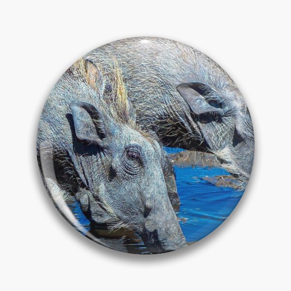 Item preview, Two Warthogs designed and sold by Six Directions  Photography.