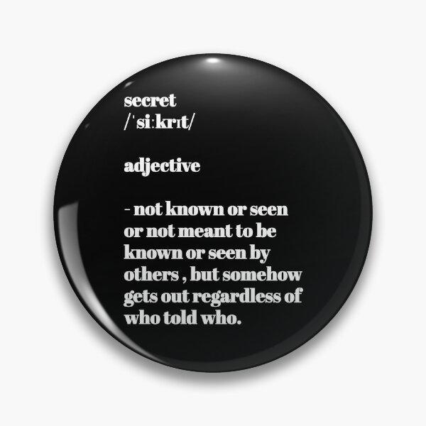 Item preview, Secret definition  designed and sold by avit1.