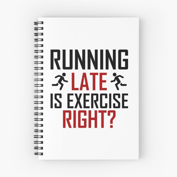 Item preview, Running Late Is Exercise Right? - Running Man designed and sold by AJ-DesignCo.