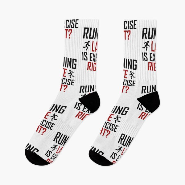 Item preview, Running Late Is Exercise Right? - Running Man designed and sold by AJ-DesignCo.