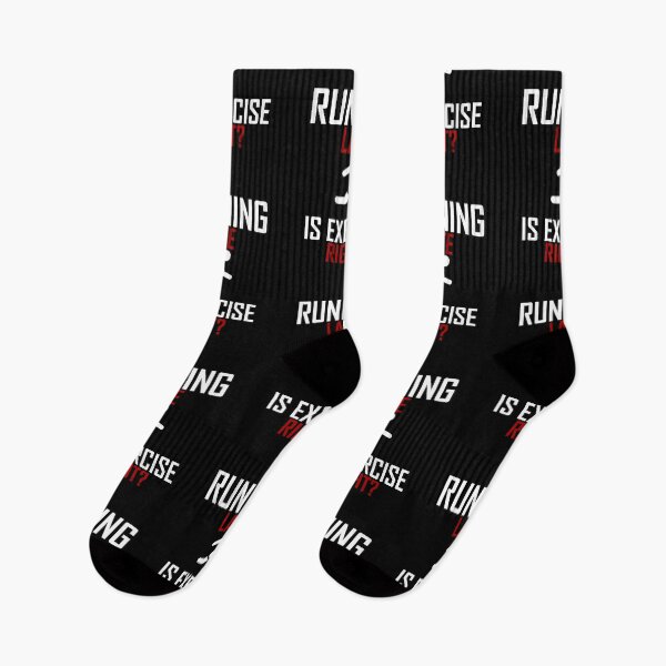 Item preview, Running Late Is Exercise Right? - Big Running Man designed and sold by AJ-DesignCo.
