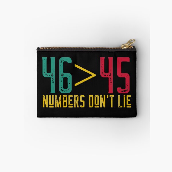Item preview, 46 > 45 Numbers Don't Lie - Inauguration Day designed and sold by alancrapopod.