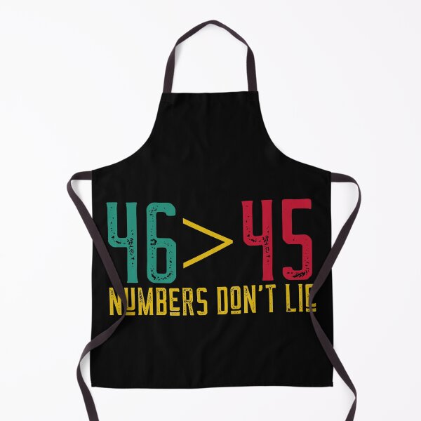 Item preview, 46 > 45 Numbers Don't Lie - Inauguration Day designed and sold by alancrapopod.