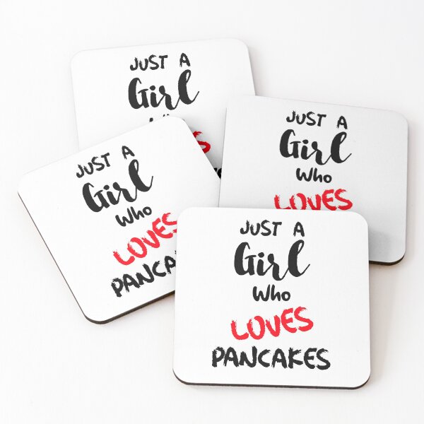 Item preview, Just A Girl Who Loves Pancakes designed and sold by DiscGolfTees.