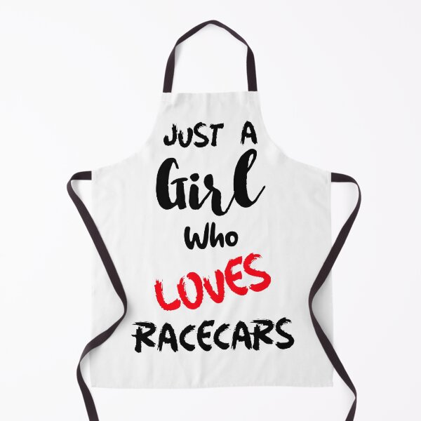 Item preview, Just A Girl Who Loves Racecars designed and sold by DiscGolfTees.