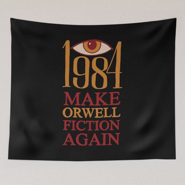 Item preview, Make Orwell fiction again designed and sold by ValentinaHramov.