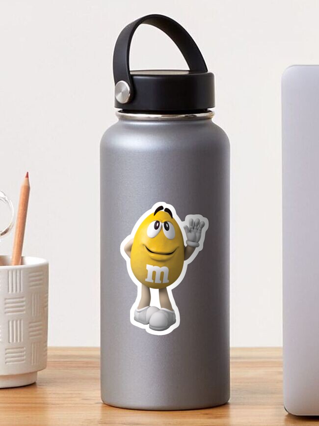 Yellow M&m 100% Waterproof Decal Stationary Planner Art 