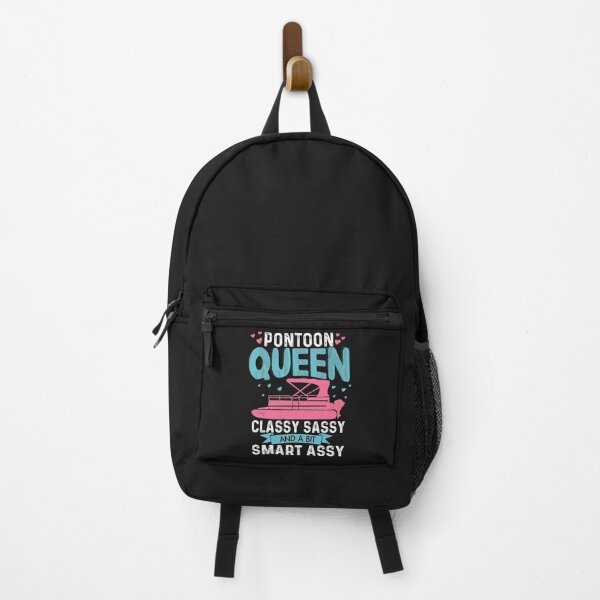 Item preview, Pontoon Queen Classy Sassy and A Bit Smart Assy Funny Pontooning Gift for Women designed and sold by alenaz.