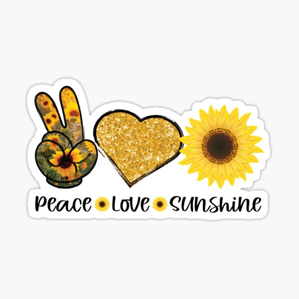 Free Free 140 Peace Love Sunshine Svg Free SVG PNG EPS DXF File