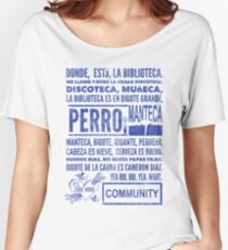 La Biblioteca Rap - Community Women's Relaxed Fit T-Shirt