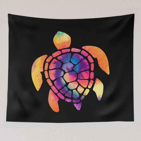 Item preview, Watercolor Sea Turtle Tie Dye Trippy Psychedelic Design designed and sold by SoccaTamam.