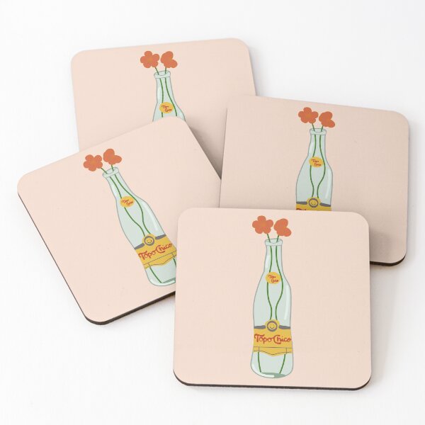 Item preview, Amapolas Topo Chico Flores designed and sold by Wanderwhimco.