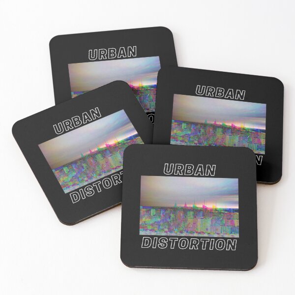 Item preview, Urban Distortion (Glitchy New York City Skyline) designed and sold by undormanted.