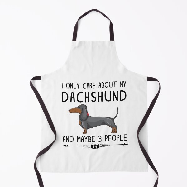 Item preview, I Only Care About My Dachshund designed and sold by Paw Love.