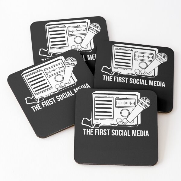Item preview, The First Social Media Funny HAM Radio Operator Grandpa Gift designed and sold by MarioShirtWorld.