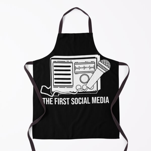 Item preview, The First Social Media Funny HAM Radio Operator Grandpa Gift designed and sold by MarioShirtWorld.