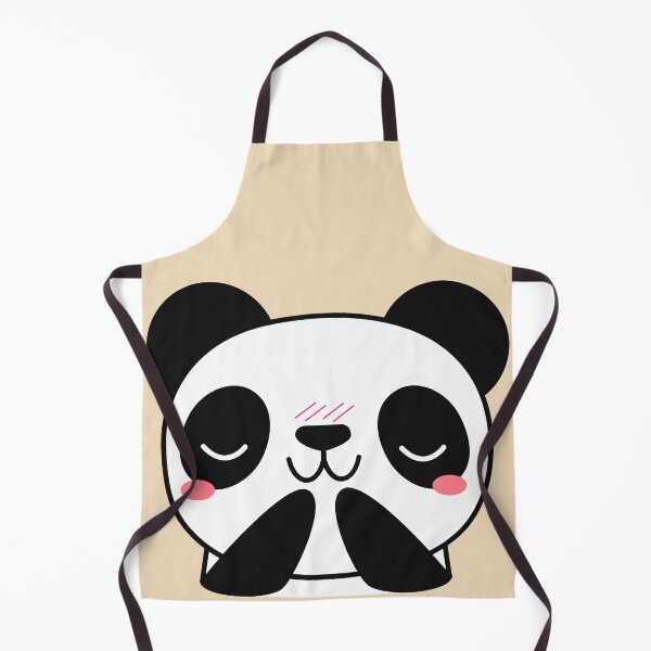 Item preview, Shy Panda Face (Yellow) designed and sold by Hedda Young.