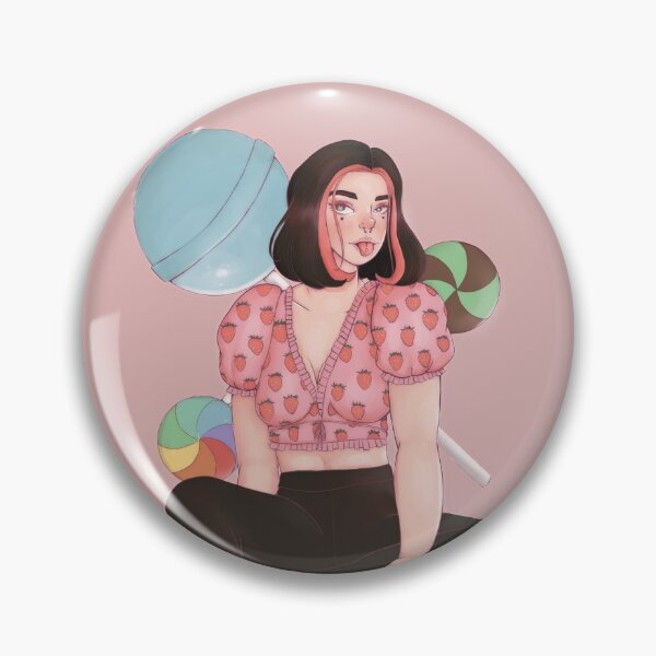 Item preview, Strawberry Candy Girl designed and sold by LandWhaleArt.