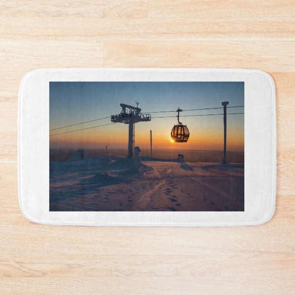 Item preview, Cable Car Passes Setting Sun, Yllas, Finland designed and sold by dvlcom.