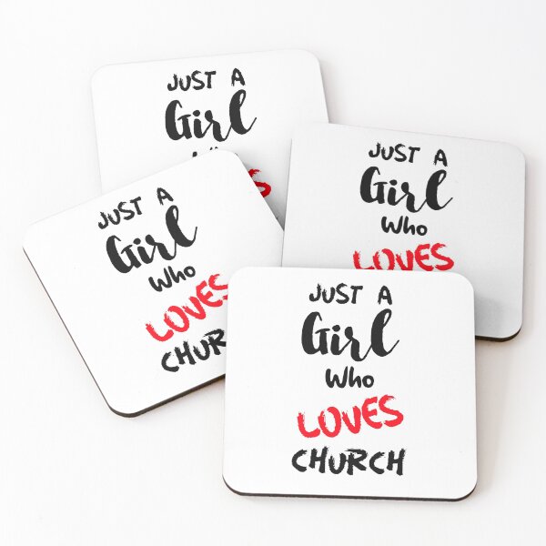 Aperçu de l'œuvre Juste une fille qui aime l'église créée et vendue par DiscGolfTees.