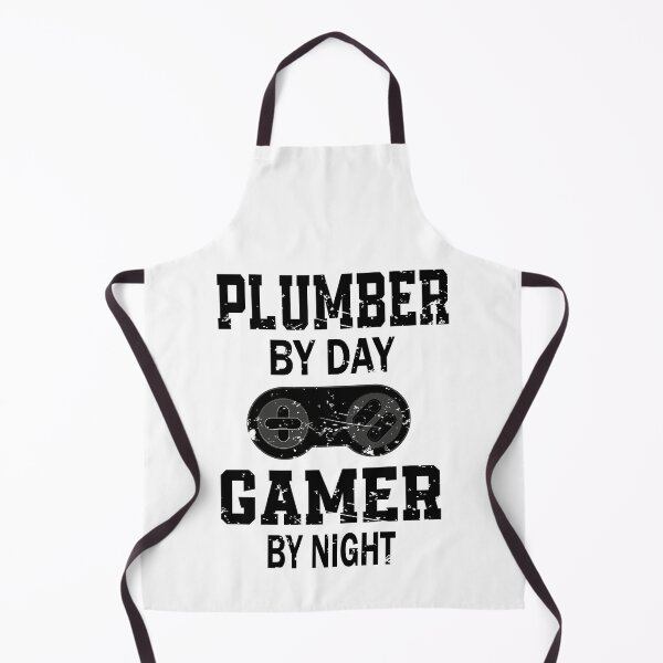 Item preview, Plumber by day gamer by night designed and sold by YAHIA-14.