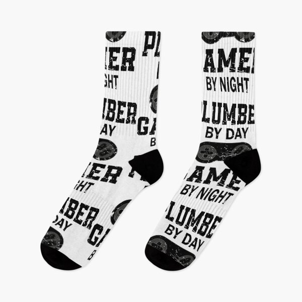 Item preview, Plumber by day gamer by night designed and sold by YAHIA-14.