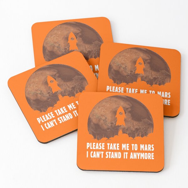 Item preview, Please Take Me to Mars - Funny Sarcastic Occupy Mars Themed Saying for All Tired of This Worse Year - Gift for Astronomers, Teachers, Scientists, Fans of Space Exploration, Rockets, Alien Life Search designed and sold by WG-Factory.