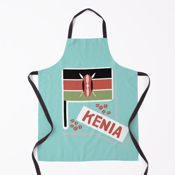 Item preview, Kenia Flag Country Of Coffee designed and sold by YousfiYs.